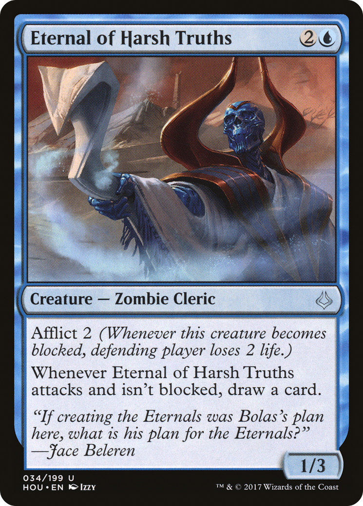 Image of Eternal of Harsh Truths (HOU-034) - Hour of Devastation Foil