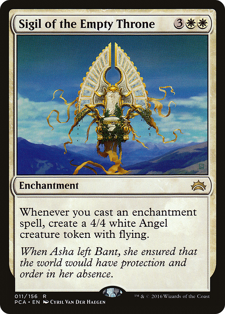 Image of Sigil of the Empty Throne (PCA-011) - Planechase Anthology