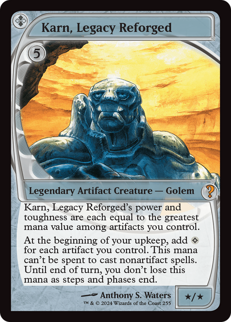 Image of Karn, Legacy Reforged (Future Sight) (MB2-255) - Mystery Booster 2 Foil