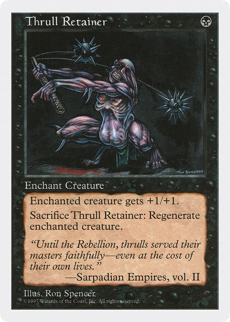 Image of Thrull Retainer (5ED-) - Fifth Edition