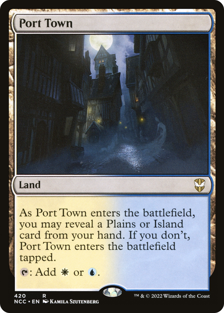 Image of Port Town (NCC-420) - New Capenna Commander