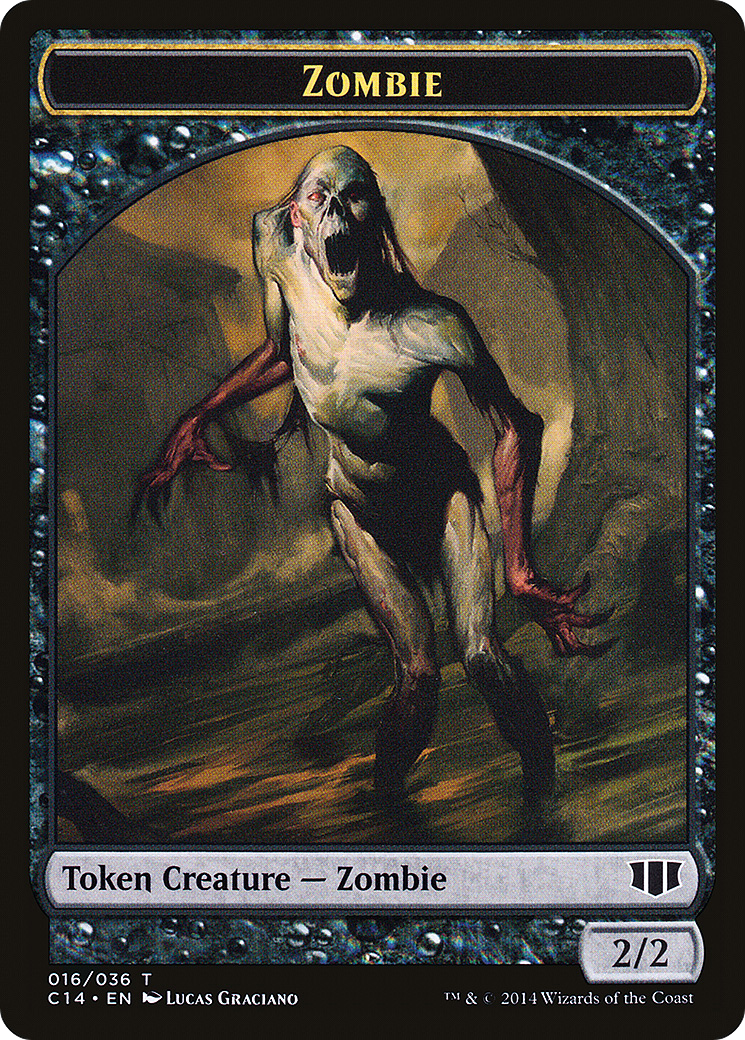Image of Zombie (TC14-016) - Commander 2014 Tokens