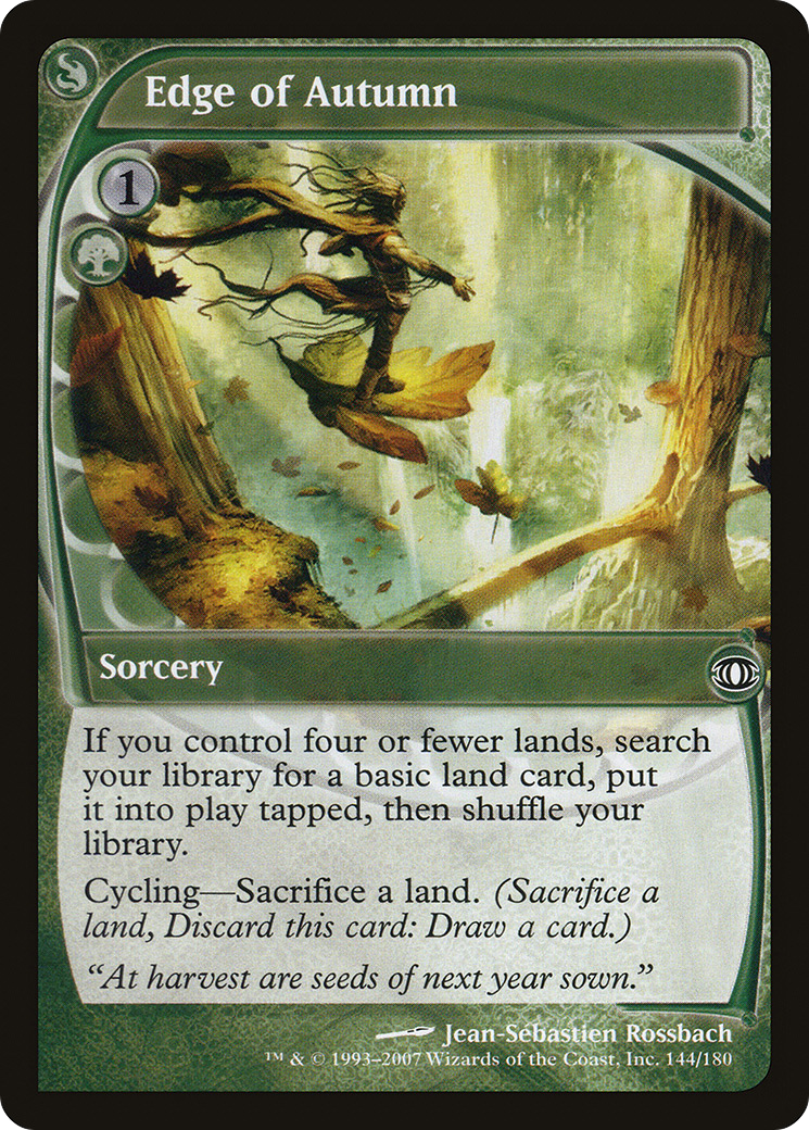 Image of Edge of Autumn (FUT-144) - Future Sight Foil