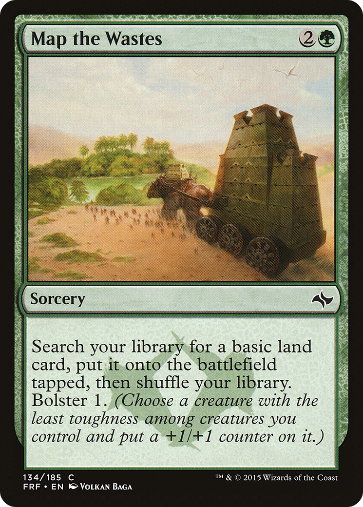 Image of Map the Wastes (FRF-134) - Fate Reforged