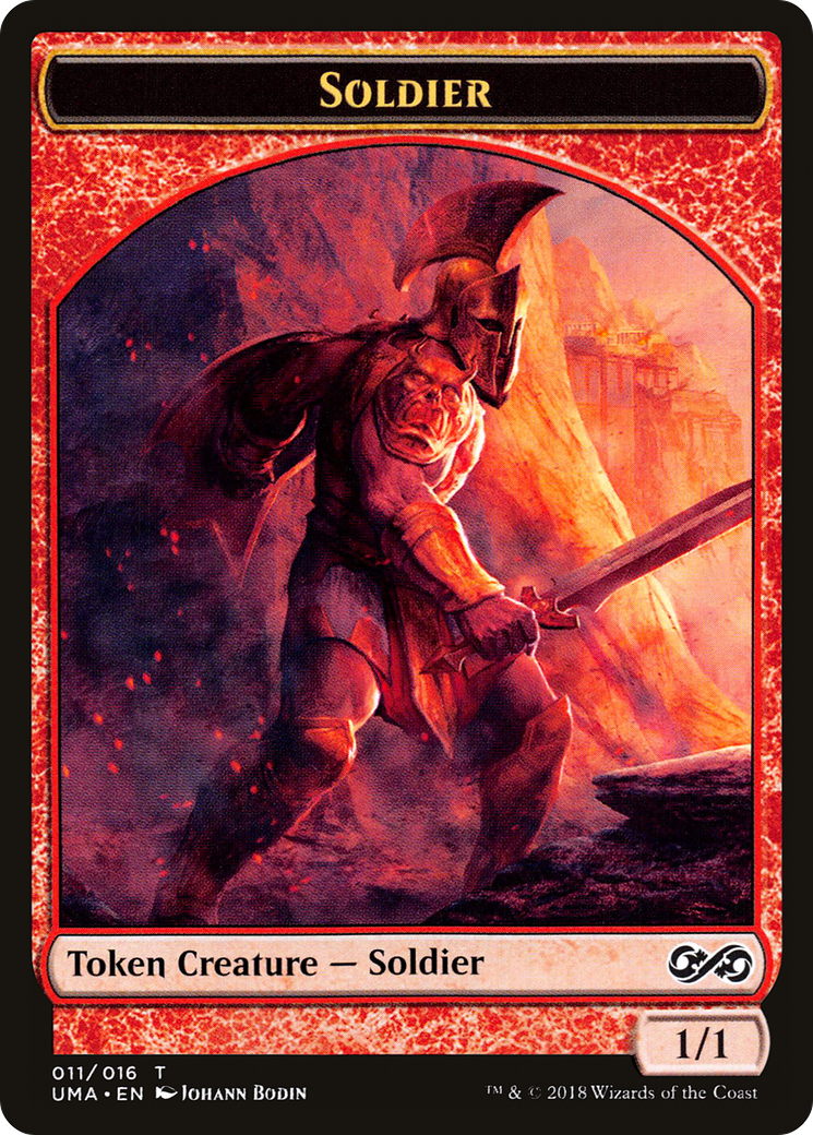 Image of Soldier Token (UMA-011) - Ultimate Masters Tokens