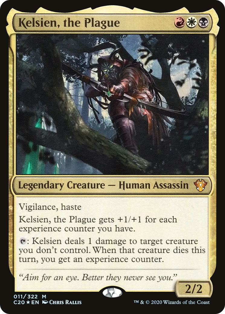 Image of Kelsien, the Plague (C20-011) - Commander 2020