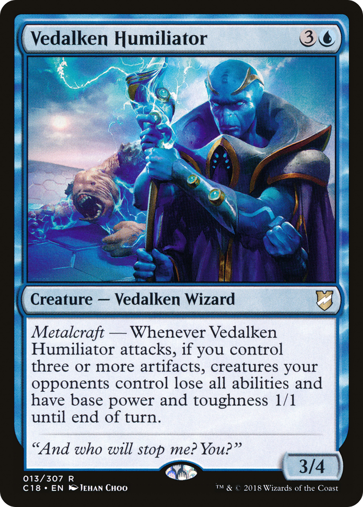 Image of Vedalken Humiliator (C18-013) - Commander 2018