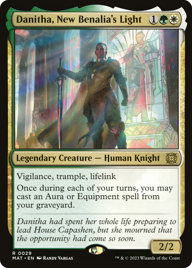 Image of Danitha, New Benalia's Light (MAT-029) - March of the Machine: The Aftermath Foil
