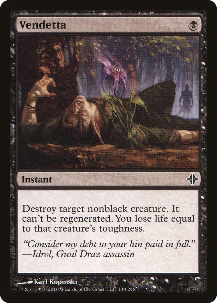 Image of Vendetta (ROE-130) - Rise of the Eldrazi Foil