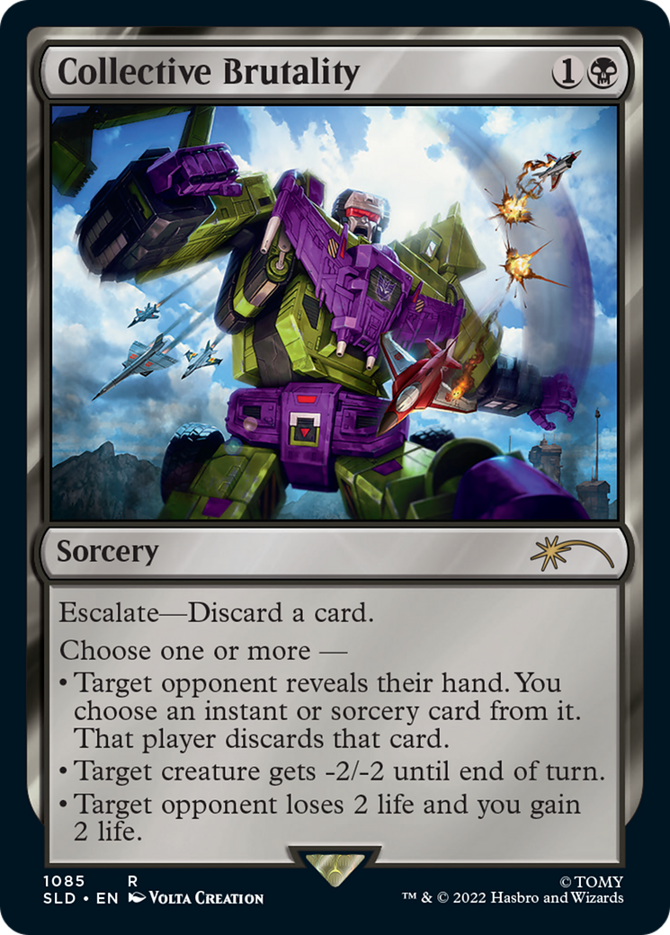 Image of Collective Brutality (SLD-1085) - Secret Lair Drop Foil