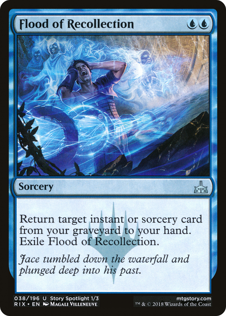 Image of Flood of Recollection (RIX-038) - Rivals of Ixalan