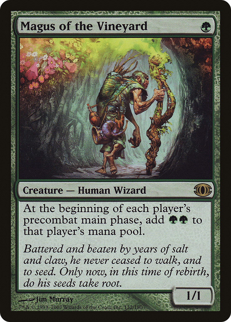 Image of Magus of the Vineyard (FUT-132) - Future Sight Foil
