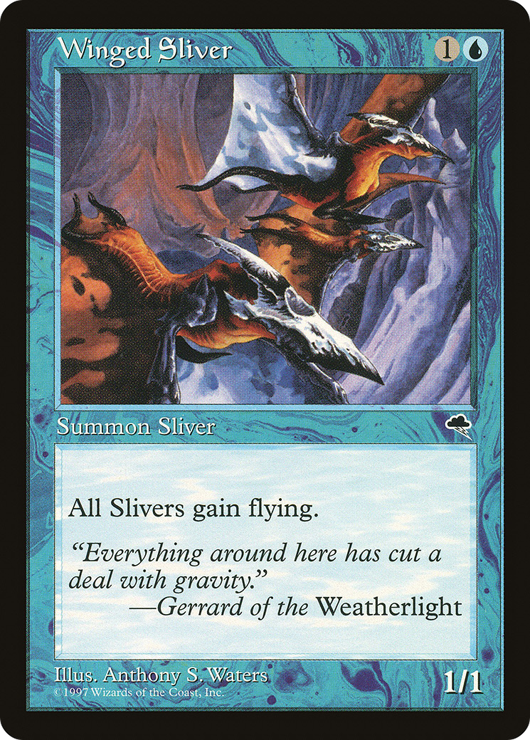 Image of Winged Sliver (TMP-106) - Tempest