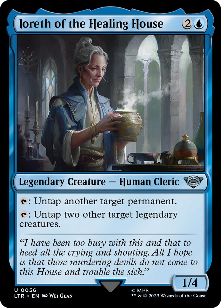 Image of Ioreth of the Healing House (LTR-056) - The Lord of the Rings: Tales of Middle-earth