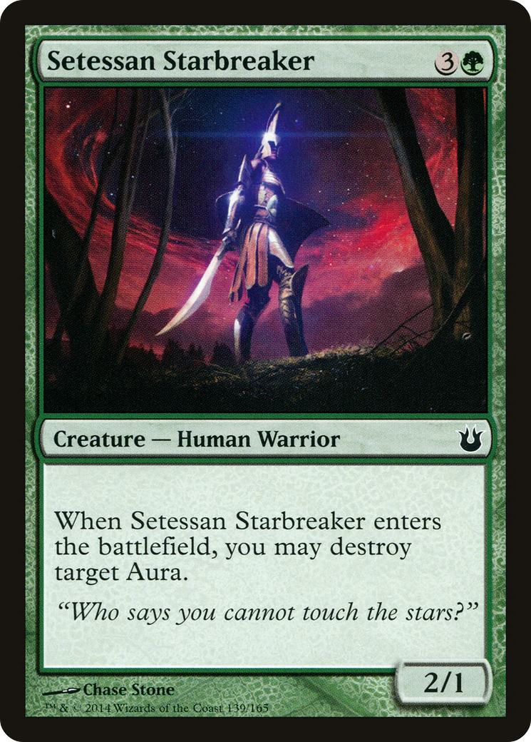 Image of Setessan Starbreaker (BNG-139) - Born of the Gods Foil