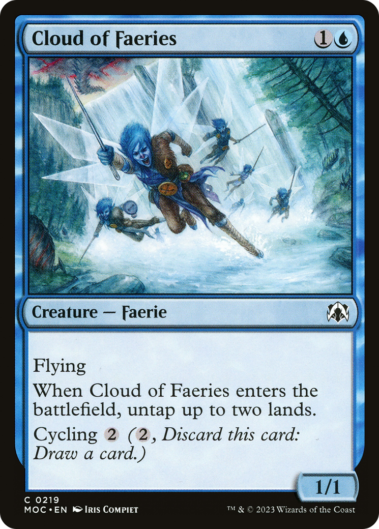 Image of Cloud of Faeries (MOC-219) - March of the Machine Commander