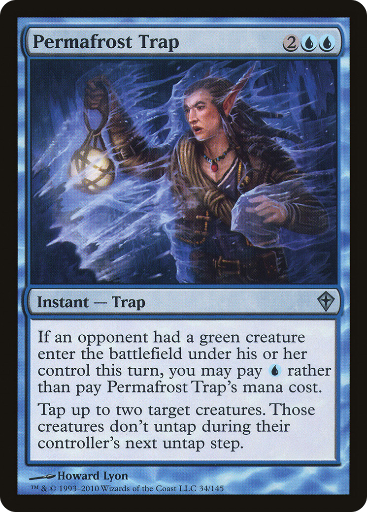Image of Permafrost Trap (WWK-034) - Worldwake Foil