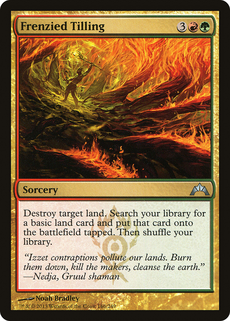 Image of Frenzied Tilling (GTC-166) - Gatecrash