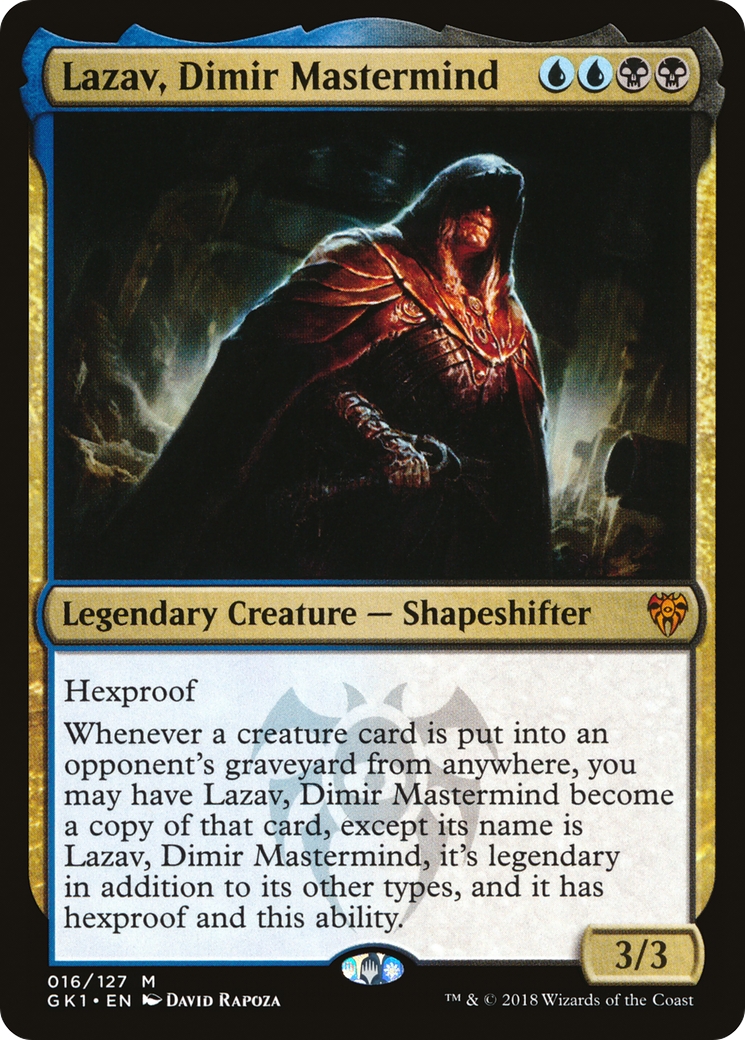 Image of Lazav, Dimir Mastermind (GR1-016) - GRN Guild Kit