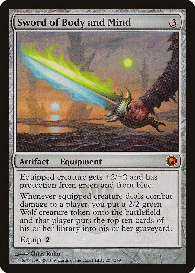 Image of Sword of Body and Mind (SOM-208) - Scars of Mirrodin