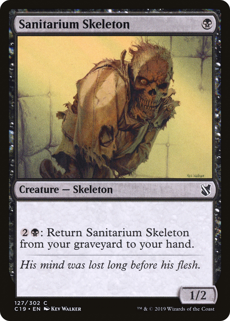 Image of Sanitarium Skeleton (C19-127) - Commander 2019