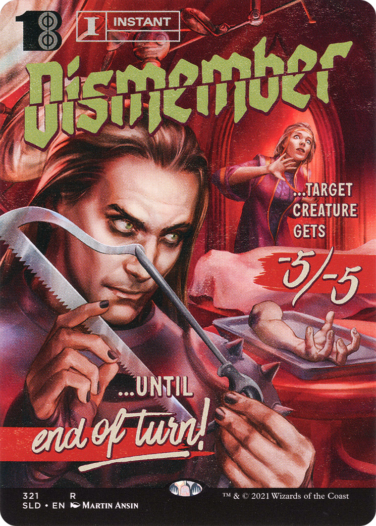 Image of Dismember (SLD-321) - Secret Lair Drop (Borderless)