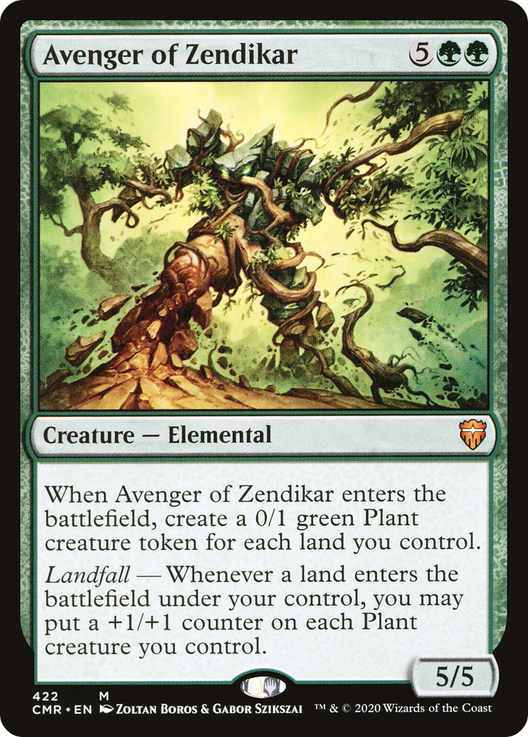 Image of Avenger of Zendikar (CMR-422) - Commander Legends