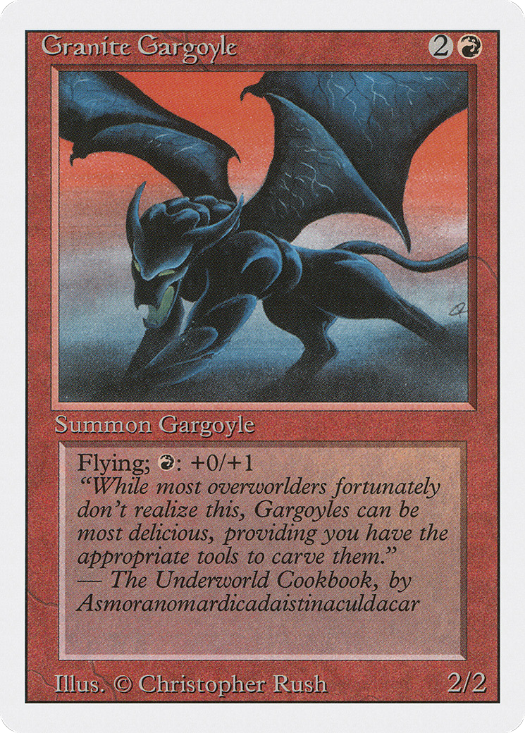 Image of Granite Gargoyle (3ED-) - Revised Edition
