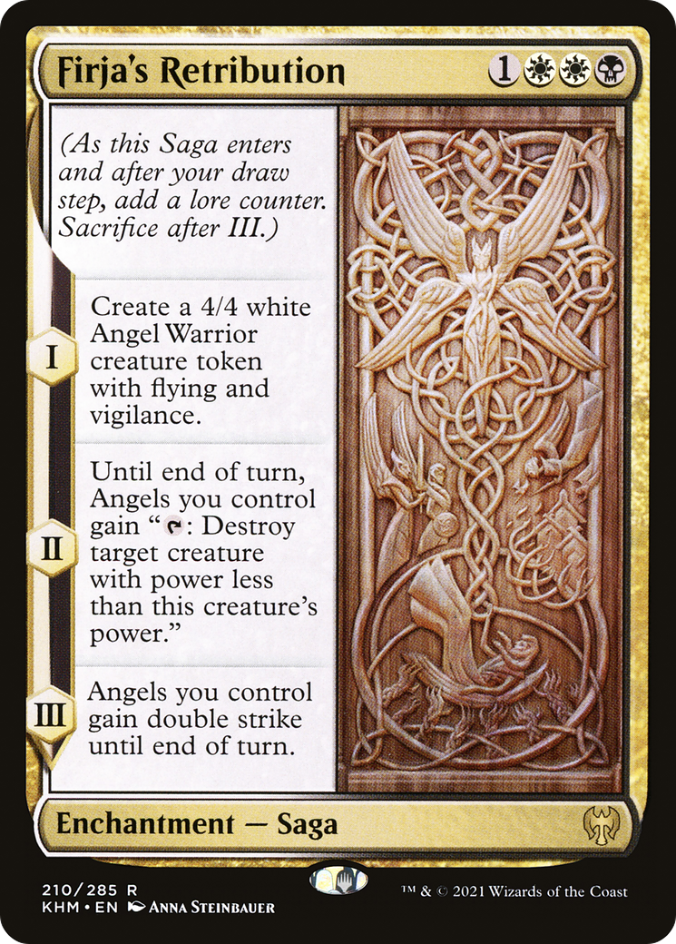 Image of Firja's Retribution (KHM-210) - Kaldheim Foil