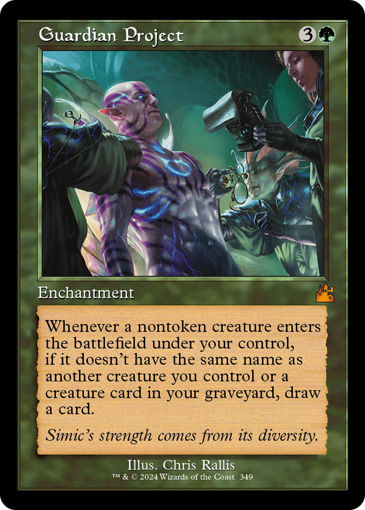 Image of Guardian Project (Retro Frame) (RVR-349) - Ravnica Remastered