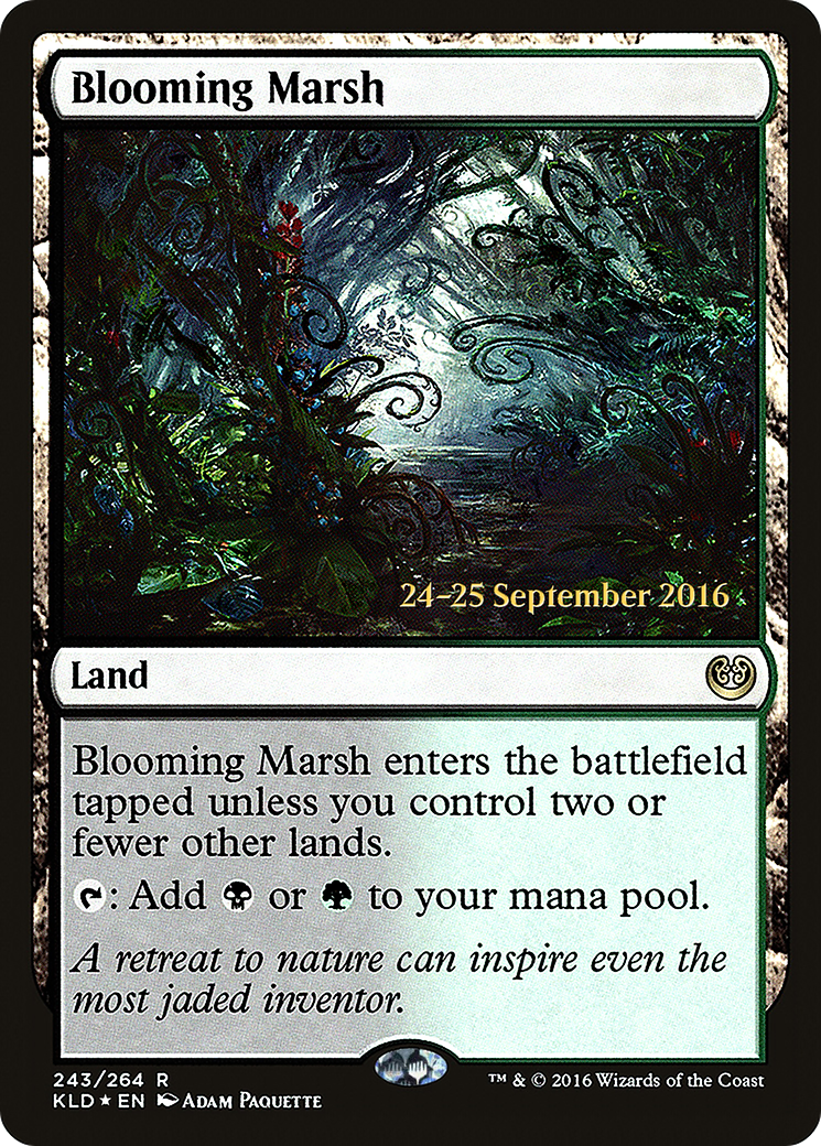 Image of Blooming Marsh (KLD) (PRE-243) - Kaladesh Promos Foil