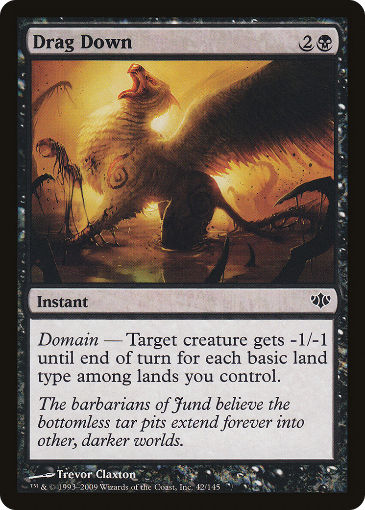 Image of Drag Down (CON-042) - Conflux Foil