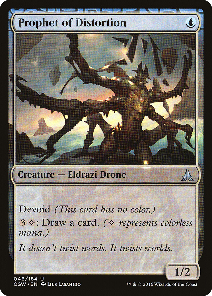 Image of Prophet of Distortion (OGW-046) - Oath of the Gatewatch: (devoid)