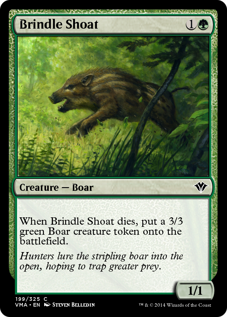 Image of Brindle Shoat (VMA-199) - Vintage Masters
