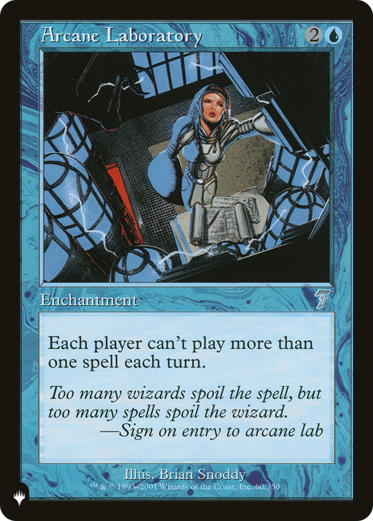 Image of Arcane Laboratory (LIST-7ED-60) - The List