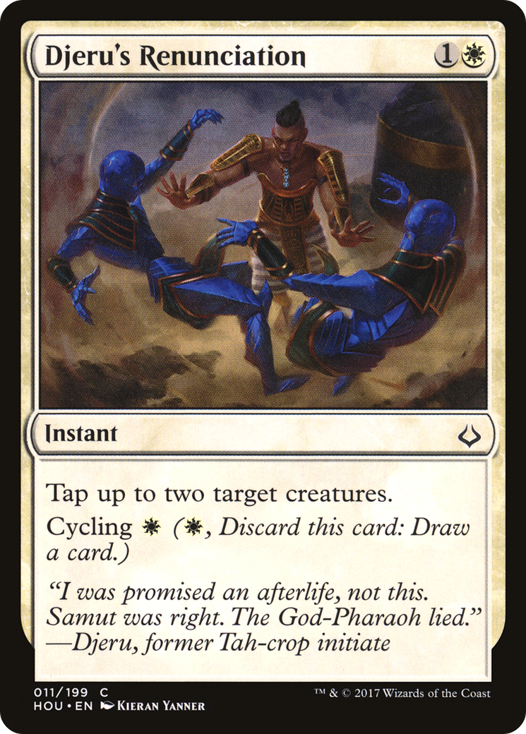 Image of Djeru's Renunciation (HOU-011) - Hour of Devastation