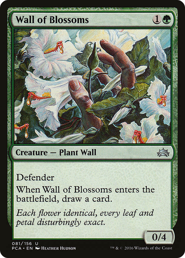 Image of Wall of Blossoms (PCA-081) - Planechase Anthology