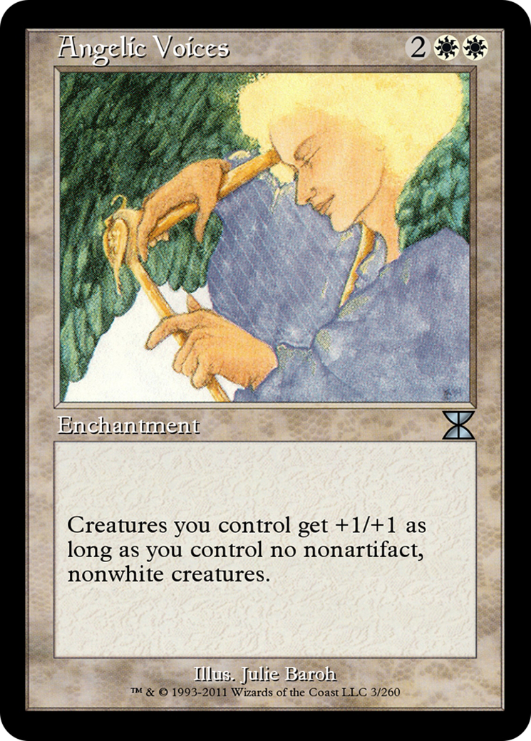 Image of Angelic Voices (ME4-003) - Masters Edition IV Foil