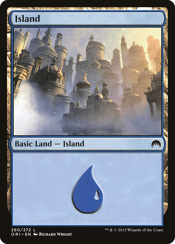 Image of Island (260) (ORI-260) - Magic Origins