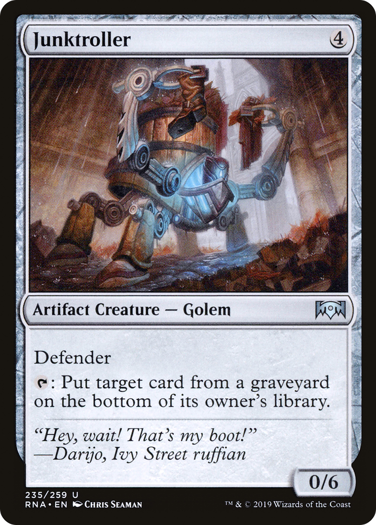 Image of Junktroller (RNA-235) - Ravnica Allegiance Foil