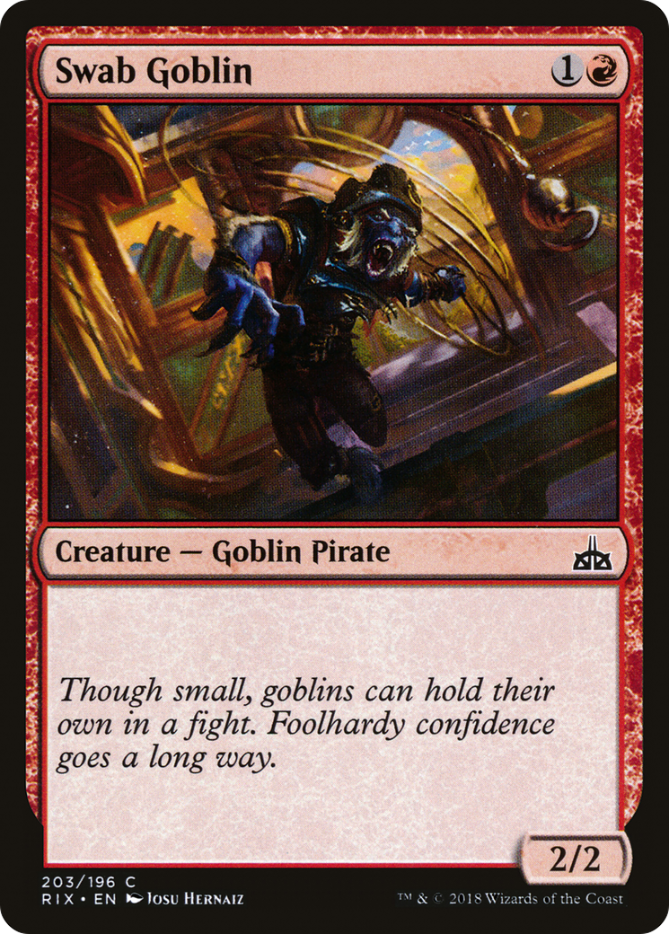 Image of Swab Goblin (RIX-203) - Rivals of Ixalan