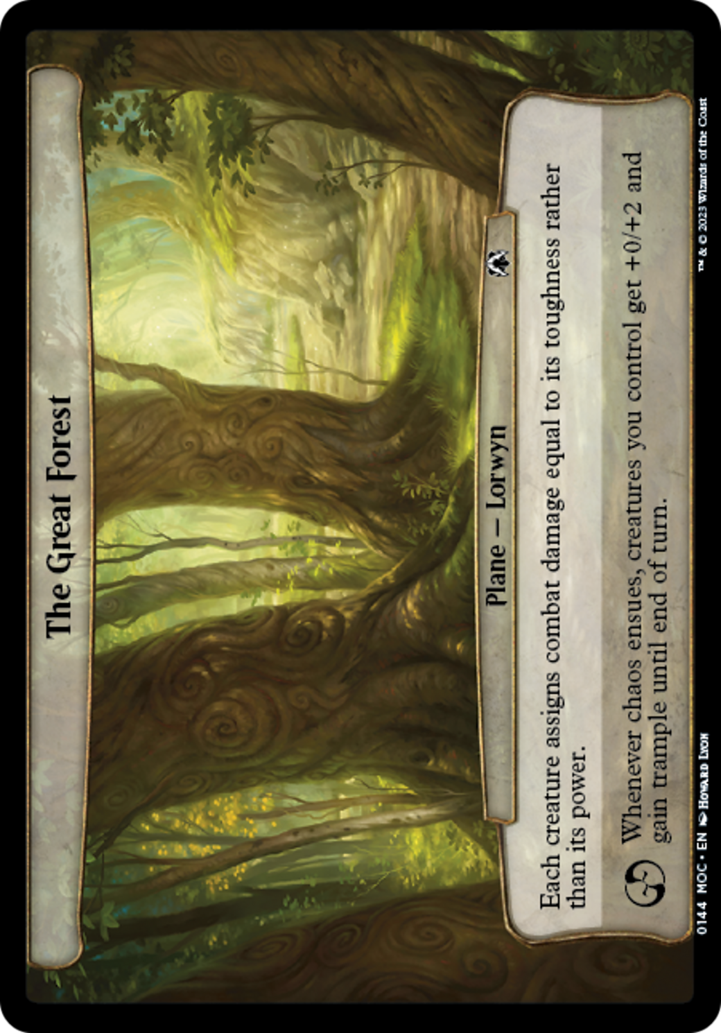 Image of The Great Forest (MOC-144) - March of the Machine Commander