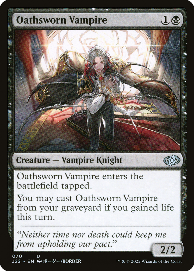 Image of Oathsworn Vampire (J22-070) - Jumpstart 2022