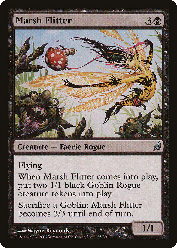 Image of Marsh Flitter (LRW-125) - Lorwyn Foil