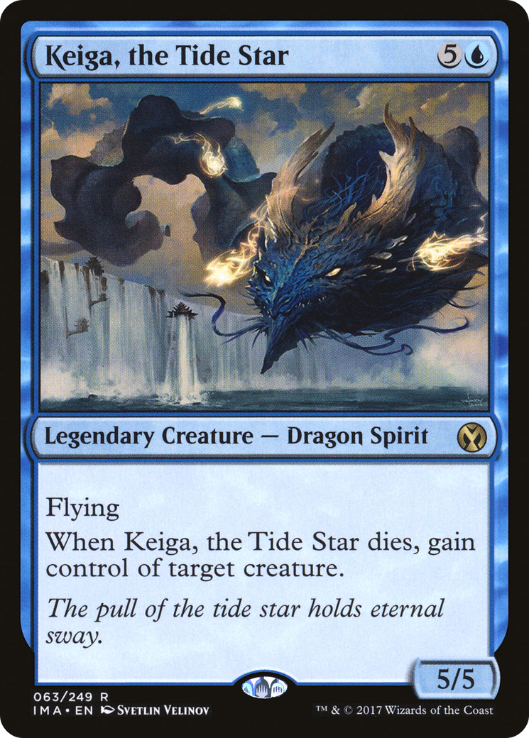 Image of Keiga, the Tide Star (IMA-063) - Iconic Masters Foil