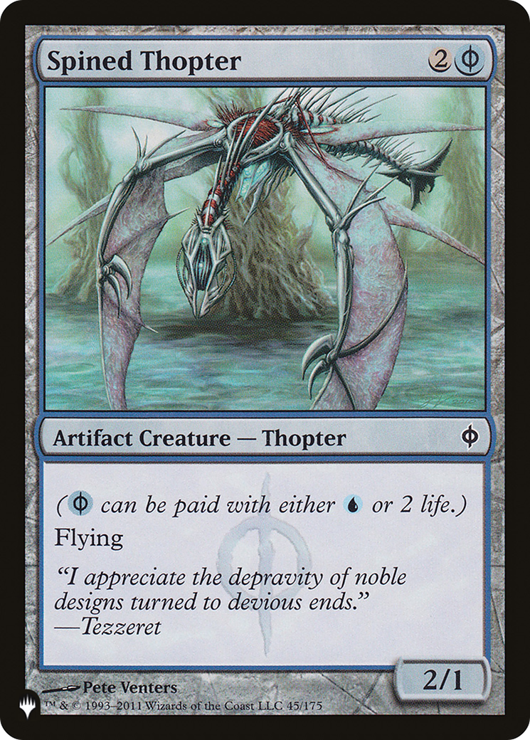 Image of Spined Thopter (LIST-45/175) - The List