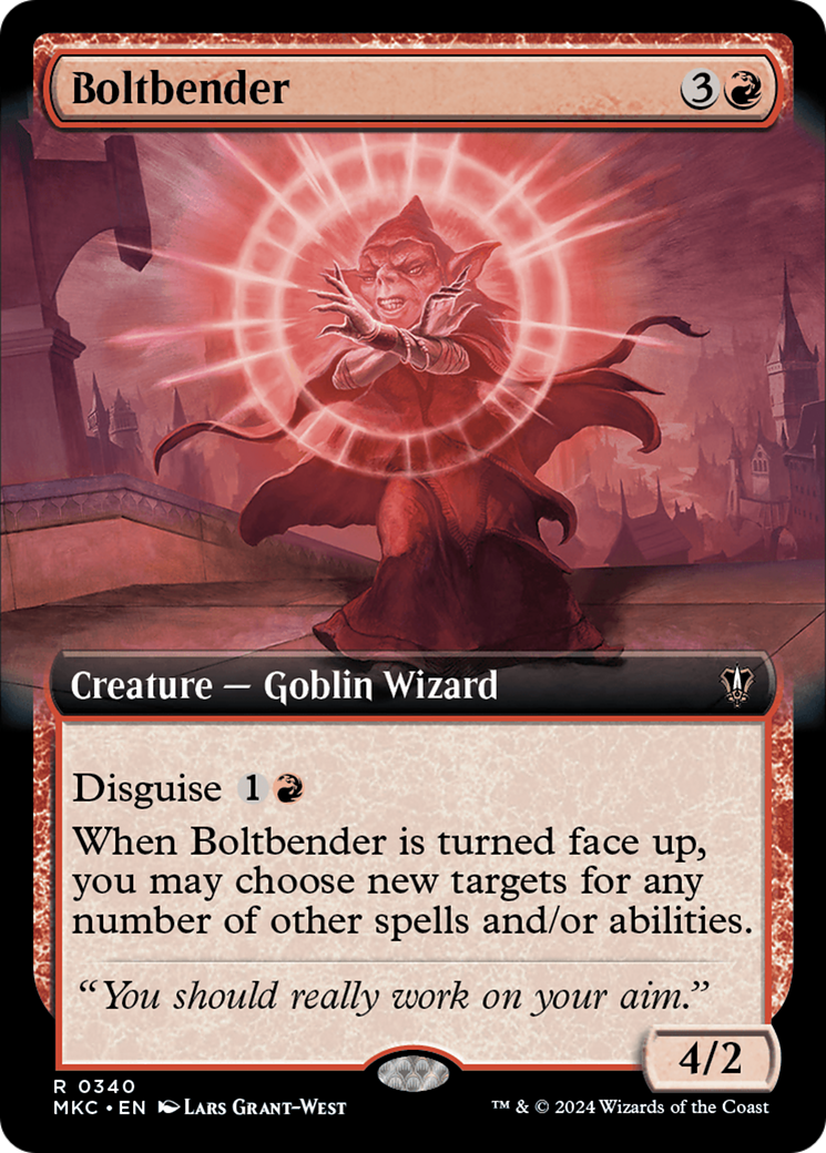 Image of Boltbender (Extended Art) (MKC-340) - Murders at Karlov Manor Commander: (Extended Art)