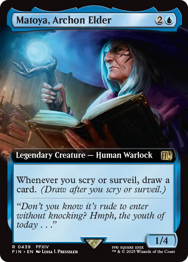 Image of Matoya, Archon Elder (Extended Art) (FIN-439) - FINAL FANTASY: (Extended Art) Foil