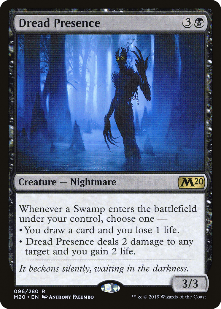 Image of Dread Presence (M20-096) - Core Set 2020