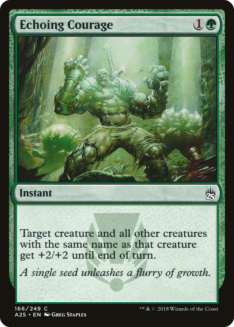 Image of Echoing Courage (A25-166) - Masters 25 Foil